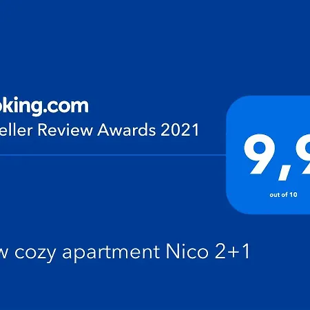 New Cozy Nico 2+1 Apartament *